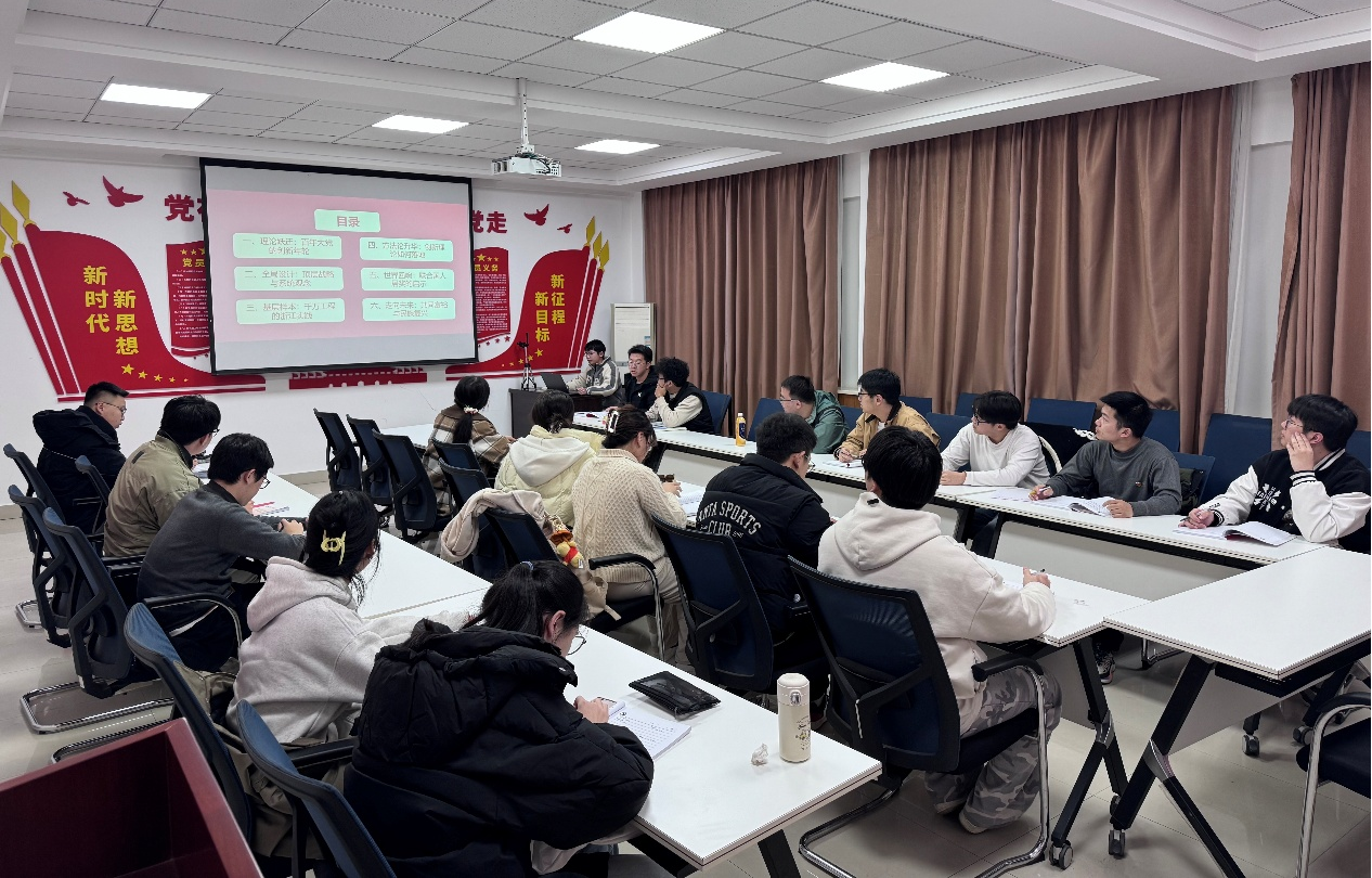 【机制本科生第一党支部】开展“深入学习‘千万工程’”主题政治理论学习