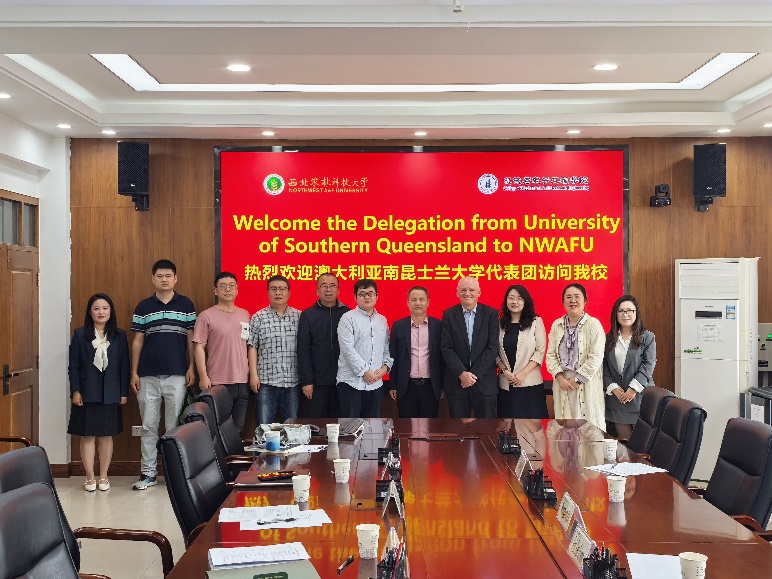 澳大利亚南昆士兰大学赴我院推进中外合作办学事宜